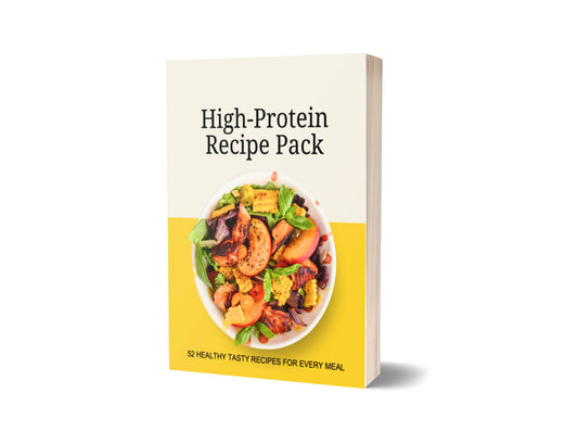 High-Protein Recipe Pack: 52 Healthy Tasty High-Protein Recipes for Every Meal
FUEL YOUR POTENTIAL, ONE MEAL AT A TIME

Unlock the nutrition blueprint of champions. This isn't just a recipe book—it's your strategic weapon for peak performance nutrition.